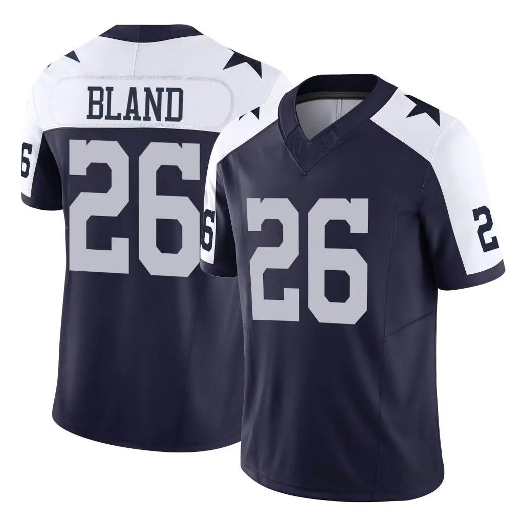 Qdoa D.Cowboys #26 DaRon Bland Player Navy-White Limited Alternate Vapor F.U.S.E. Home Game Stitched Jerseys