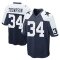 Qdoa D.Cowboys #34 Jalen Thompson Player Navy-White Alternate Home Game Stitched Jerseys