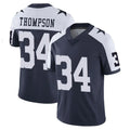 Qdoa D.Cowboys #34 Jalen Thompson Player Navy-White Limited Alternate Vapor Untouchable Home Game Stitched Jerseys