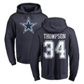 Qdoa D.Cowboys #34 Jalen Thompson Player Navy Pullover Hoodies Limited Stitched Jerseys
