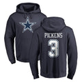 Qdoa D.Cowboys #3 George Pickens Player Navy Pullover Hoodies Limited Stitched Jerseys