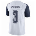 Qdoa D.Cowboys #3 George Pickens Player White Throwback Stitched Jerseys