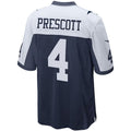 Qdoa D.Cowboys #4 Dak Prescott Player Navy Alternate Game Stitched Jerseys