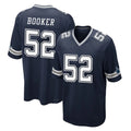Qdoa D.Cowboys #52 Tyler Booker Player Navy Home Game Stitched Jerseys