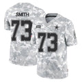 Qdoa D.Cowboys #73 Tyler Smith Player Arctic Camo Salute to Service Limited Home Game Stitched Jerseys