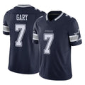 Qdoa D.Cowboys #7 Rashan Gary Player Navy Limited Vapor F.U.S.E. Home Game Stitched Jerseys