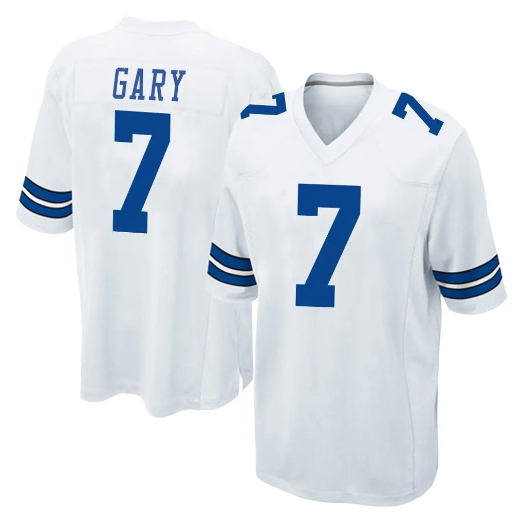 Qdoa D.Cowboys #7 Rashan Gary Player White Home Game Stitched Jerseys