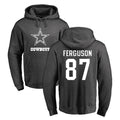 Qdoa D.Cowboys #87 Jake Ferguson Player Ash One Color Pullover Hoodie Limited Stitched Jerseys