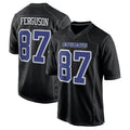 Qdoa D.Cowboys #87 Jake Ferguson Player Carbon Black Fashion Stitched Jerseys