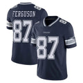 Qdoa D.Cowboys #87 Jake Ferguson Player Navy Vapor Untouchable Limited Home Game Stitched Jerseys