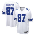 Qdoa D.Cowboys #87 Jake Ferguson White Game Jersey American Stitched Jerseys