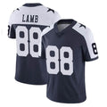 Qdoa D.Cowboys #88 CeeDee Lamb Player Navy-White Limited Alternate Vapor Untouchable Home Game Stitched Jerseys