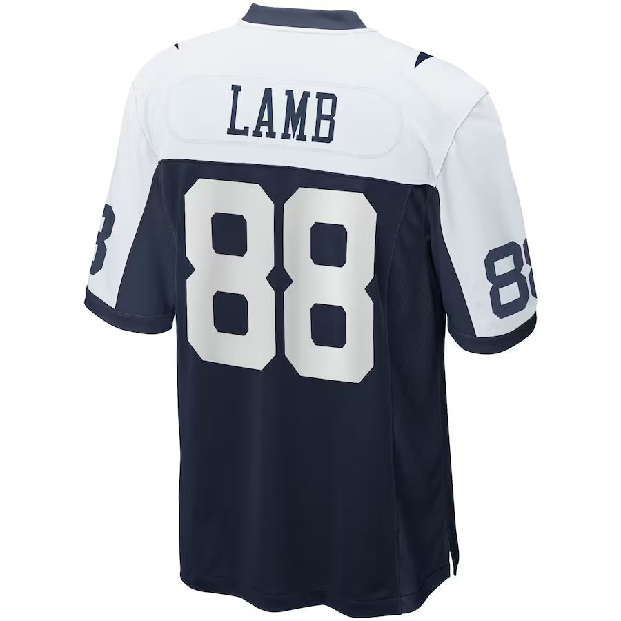 Qdoa D.Cowboys #88 CeeDee Lamb Player Navy Alternate Home Game Stitched Jerseys