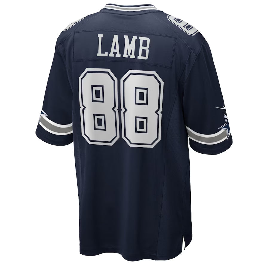 Qdoa D.Cowboys #88 CeeDee Lamb Player Navy Home Game Stitched Jerseys