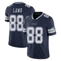 Qdoa D.Cowboys #88 CeeDee Lamb Player Navy Vapor Untouchable Limited Home Game Stitched Jerseys
