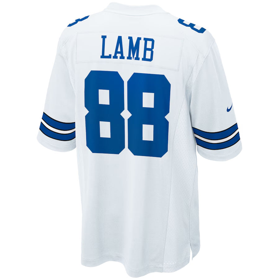 Qdoa D.Cowboys #88 CeeDee Lamb Player White Home Game Stitched  Jerseys