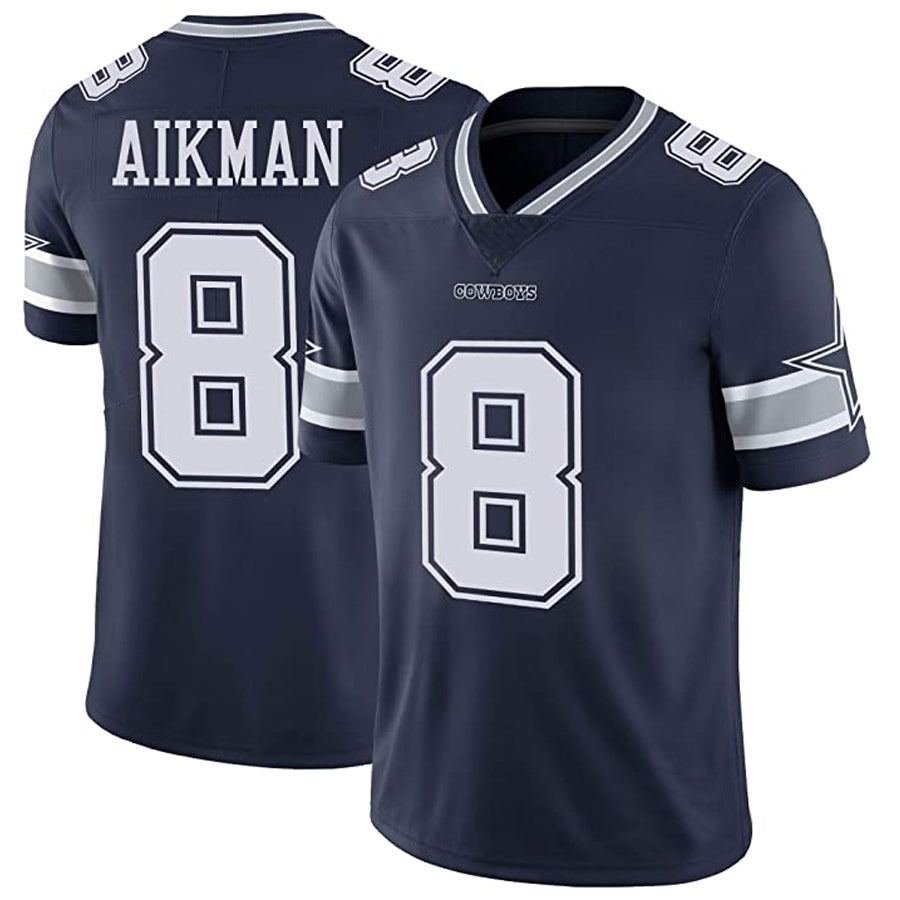 Qdoa D.Cowboys #8 Troy Aikman Player Navy Vapor Untouchable Limited Stitched Jerseys