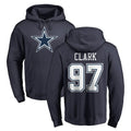Qdoa D.Cowboys #97 Kenny Clark Player Navy Pullover Hoodies Limited Stitched Jerseys