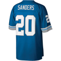 Qdoa D.Lions #20 Barry Sanders Mitchell & Ness Blue Legacy Replica Stitched Puhic Jersey