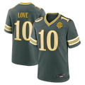 Qdoa GB.Packers #10 Jordan Love Green 2026 Rivalries Collection Game Stitched Jerseys