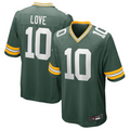 Qdoa GB.Packers #10 Jordan Love Player Green Game Stitched Jerseys