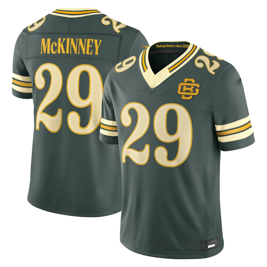 Qdoa GB.Packers #29 Xavier McKinney Green 2026 Rivalries Collection Limited Stitched Jerseys
