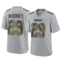 Qdoa GB.Packers #29 Xavier McKinney Player Gray Atmosphere Fashion Home Game Stitched Jerseys
