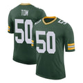 Qdoa GB.Packers #50 Zach Tom Player Green Limited Classic Home Game Stitched Jerseys