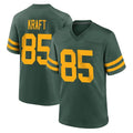 Qdoa GB.Packers #85 Tucker Kraft Player Green Alternate Home Game Stitched Jerseys