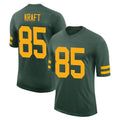 Qdoa GB.Packers #85 Tucker Kraft Player Green Alternate Vapor Home Game Stitched Jerseys