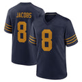 Qdoa GB.Packers #8 Josh Jacobs Player Navy The 1923 Classic Game Stitched Jersey