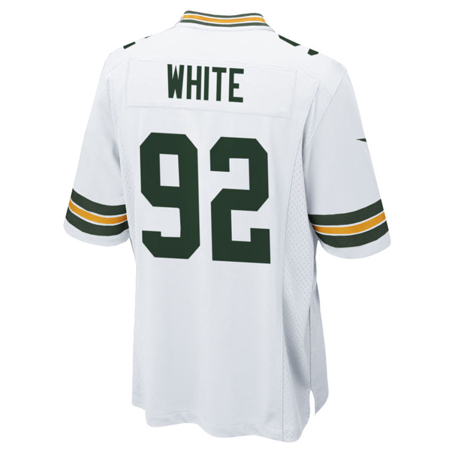 Qdoa GB.Packers #92 Reggie White Player White Home Game Stitched Jerseys