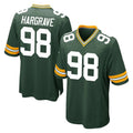 Qdoa GB.Packers #98 Javon Hargrave Player Green Home Game Stitched Jerseys