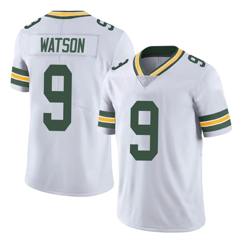 Qdoa GB.Packers #9 Christian Watson Player White Vapor Untouchable Limited Home Game Stitched Jerseys