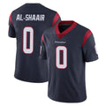 Qdoa H.Texans #0 Azeez Al-Shaair Player Navy Limited Vapor Untouchable Home Game Stitched Jerseys
