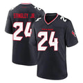 Qdoa H.Texans #24 Derek Stingley Jr. Player Navy Team Home Game Stitched Jerseys