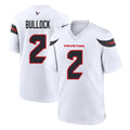 Qdoa H.Texans #2 Calen Bullock Player White Home Game Stitched Jerseys