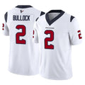Qdoa H.Texans #2 Calen Bullock Player White Limited Vapor F.U.S.E. Home Game Stitched Jerseys