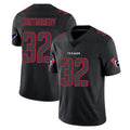 Qdoa H.Texans #32 David Montgomery Player Black Impact Limited Game Stitched Jerseys