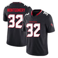 Qdoa H.Texans #32 David Montgomery Player Navy Limited Alternate Vapor F.U.S.E. Home Game Stitched Jerseys