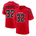 Qdoa H.Texans #32 David Montgomery Player Red Alternate Home Game Stitched Jerseys
