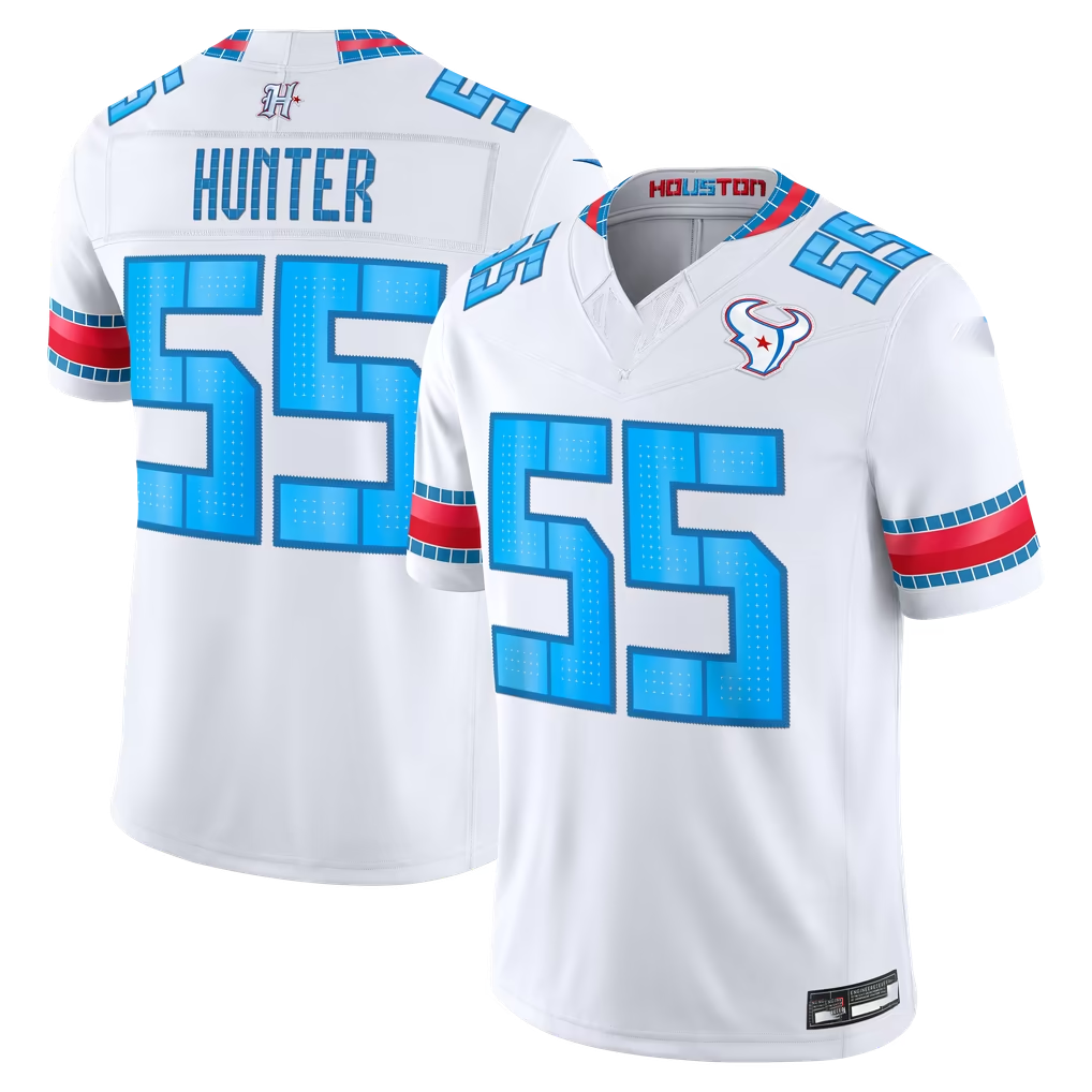 Qdoa H.Texans #55 Danielle Hunter White 2026 Rivalries Collection Limited Stitched Jerseys