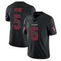 Qdoa H.Texans #5 Jalen Pitre Player Black Impact Limited Game Stitched Jerseys