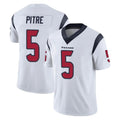 Qdoa H.Texans #5 Jalen Pitre Player White Limited Vapor Untouchable Home Game Stitched Jerseys