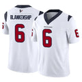 Qdoa H.Texans #6 Reed Blankenship Player White Limited Vapor F.U.S.E. Home Game Stitched Jerseys