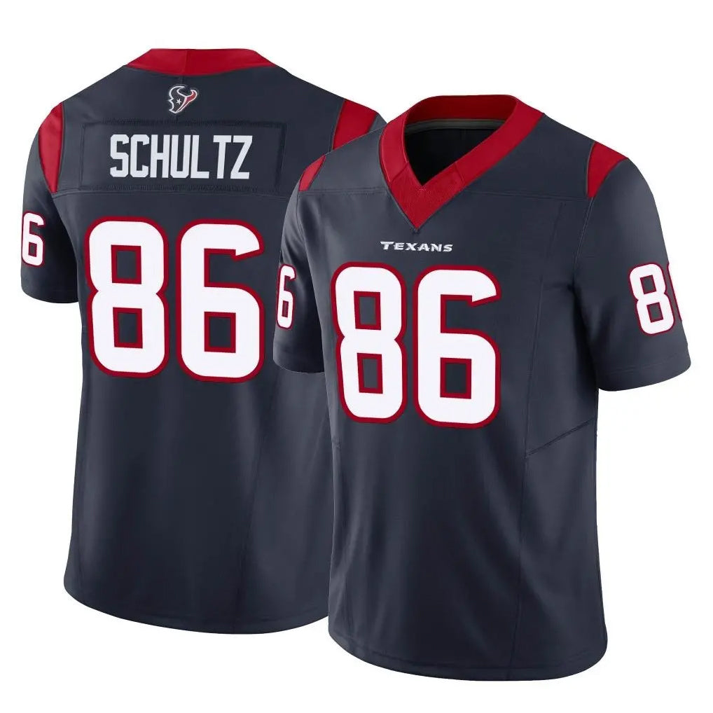 Qdoa H.Texans #86 Dalton Schultz Player Navy Limited Vapor F.U.S.E. Home Game Stitched Jerseys
