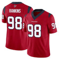 Qdoa H.Texans #98 Sheldon Rankins Player Red Limited Vapor F.U.S.E. Home Game Stitched Jerseys