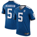 Qdoa IN.Colts #5 Anthony Richardson Royal Alternate Legend Jersey American Stitched Jerseys