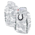 Qdoa IN.Colts Arctic Camo Salute to Service Hoodies Limited Game Blank Player Stitched Jerseys