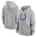 Qdoa IN.Colts Heather Gray Club Fleece Hoodie Limited Blank Player Stitched Jerseys
